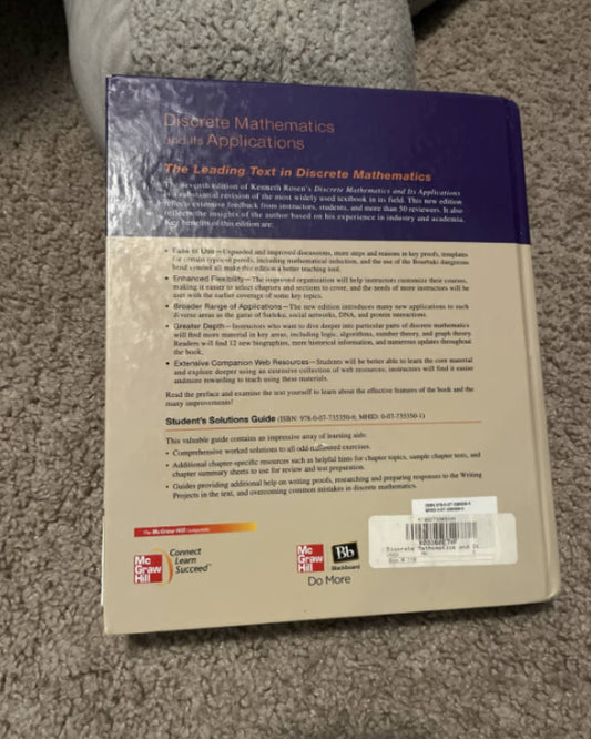 [Freshman Req] Discrete Mathematics and Its Applications (7th Ed)