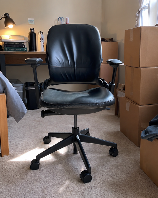 [Moving Out] Steelcase Leap V2 Ergonomic Chair (Black)